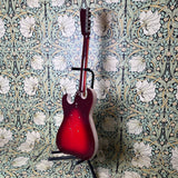 Silvertone 1457 Red Sparkle Burst 1964