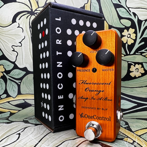 One Control Fluorescent Orange Amp in a Box