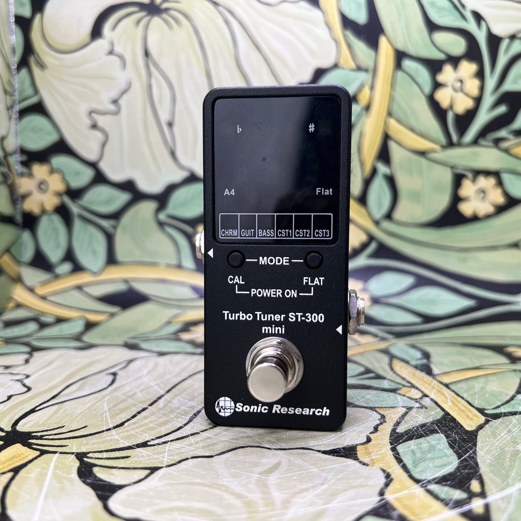 Sonic Research Turbo Tuner Mini ST-300 - Used – eastside music supply Sonic Research Turbo Tuner Mini ST-300 - Used – eastside music supply