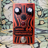 Templo Devices Model 66 Stereo Smooth Vibrato / Phaser - Used