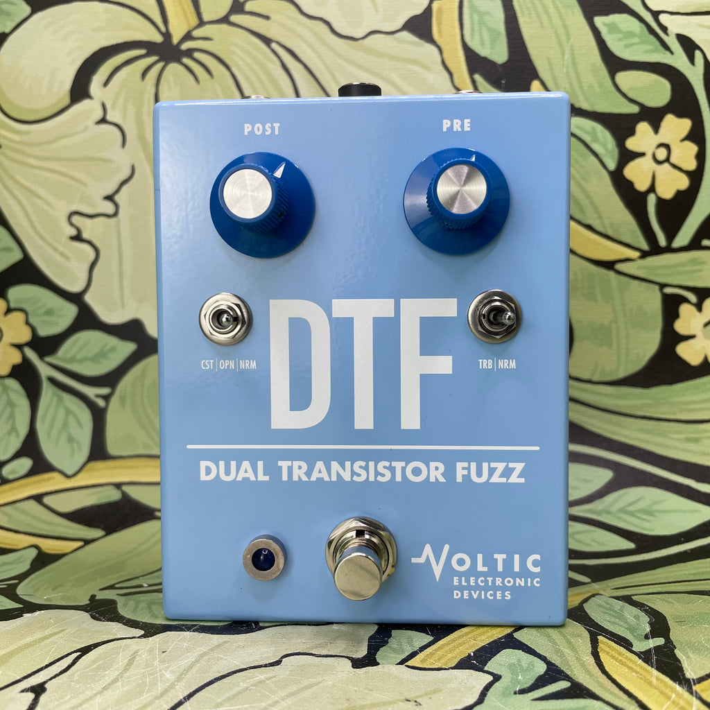 dual fuzz pedal Voltic Electronic Devices DTF Dual Transistor Fuzz – eastside music supply
