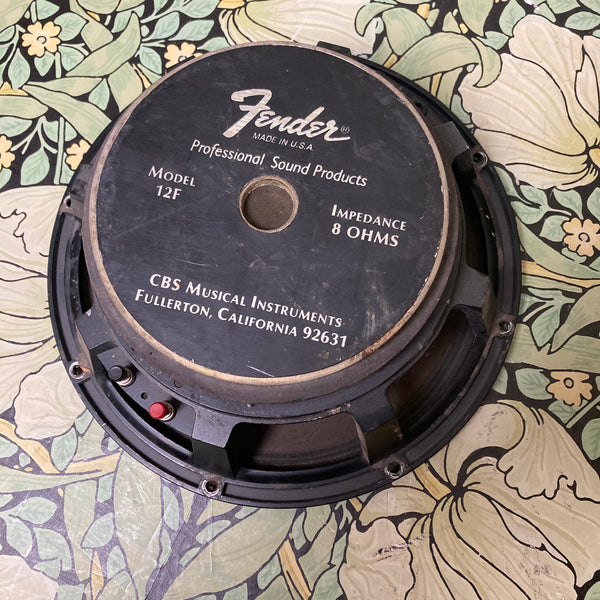 Fender Model 12F Electro-Voice Vintage Speaker – eastside music supply Fender Model 12F Electro-Voice Vintage Speaker – eastside music supply