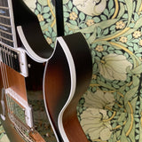 Scale Model Guitars MK Semi-Hollow Two-Tone Burst