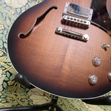Scale Model Guitars MK Semi-Hollow Two-Tone Burst