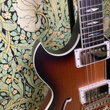Scale Model Guitars MK Semi-Hollow Two-Tone Burst