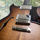 Scale Model Guitars MK Semi-Hollow Two-Tone Burst