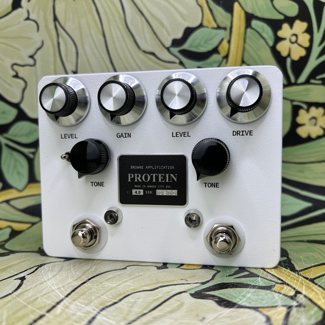 Browne Amplification Protein Dual Overdrive V4 - White – eastside