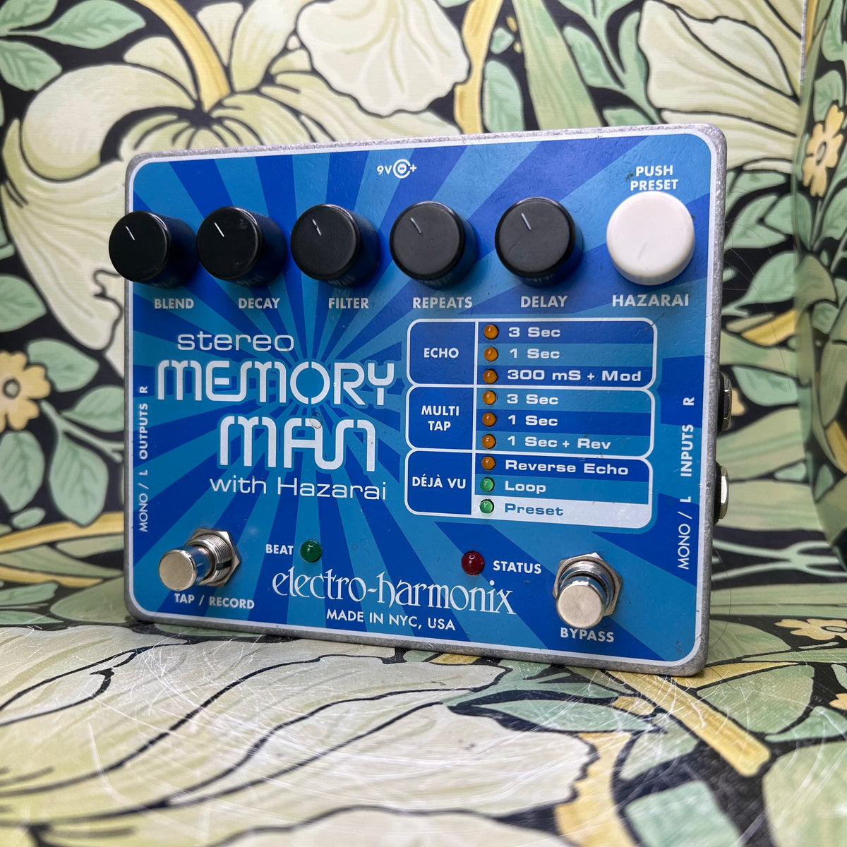 Electro-Harmonix Stereo Memory Man with Hazarai - Used – eastside music ...