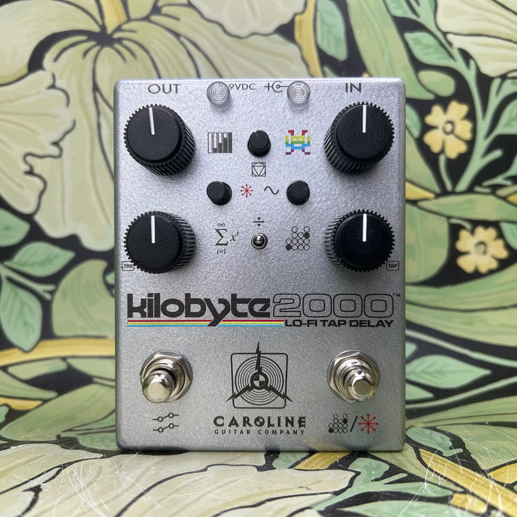 kilobyte pedal Caroline Guitar Company Kilobyte 2000 Lo-Fi Tap Delay – eastside music supply