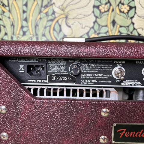 Fender Limited-Edition '65 Princeton Bordeaux Reserve Combo Amp