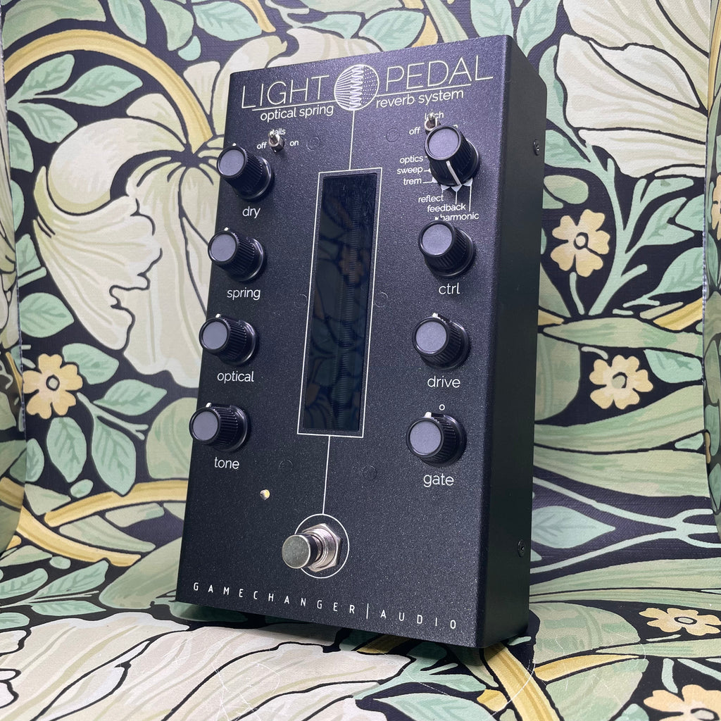 light pedal optical spring reverb Gamechanger LIGHT Pedal Optical Spring Reverb – eastside music supply