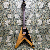 Banker Guitars Custom '58 Spec Flying V Korina