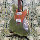 Novo Guitars Serus T90 Custom Coke Bottle Green Sparkle