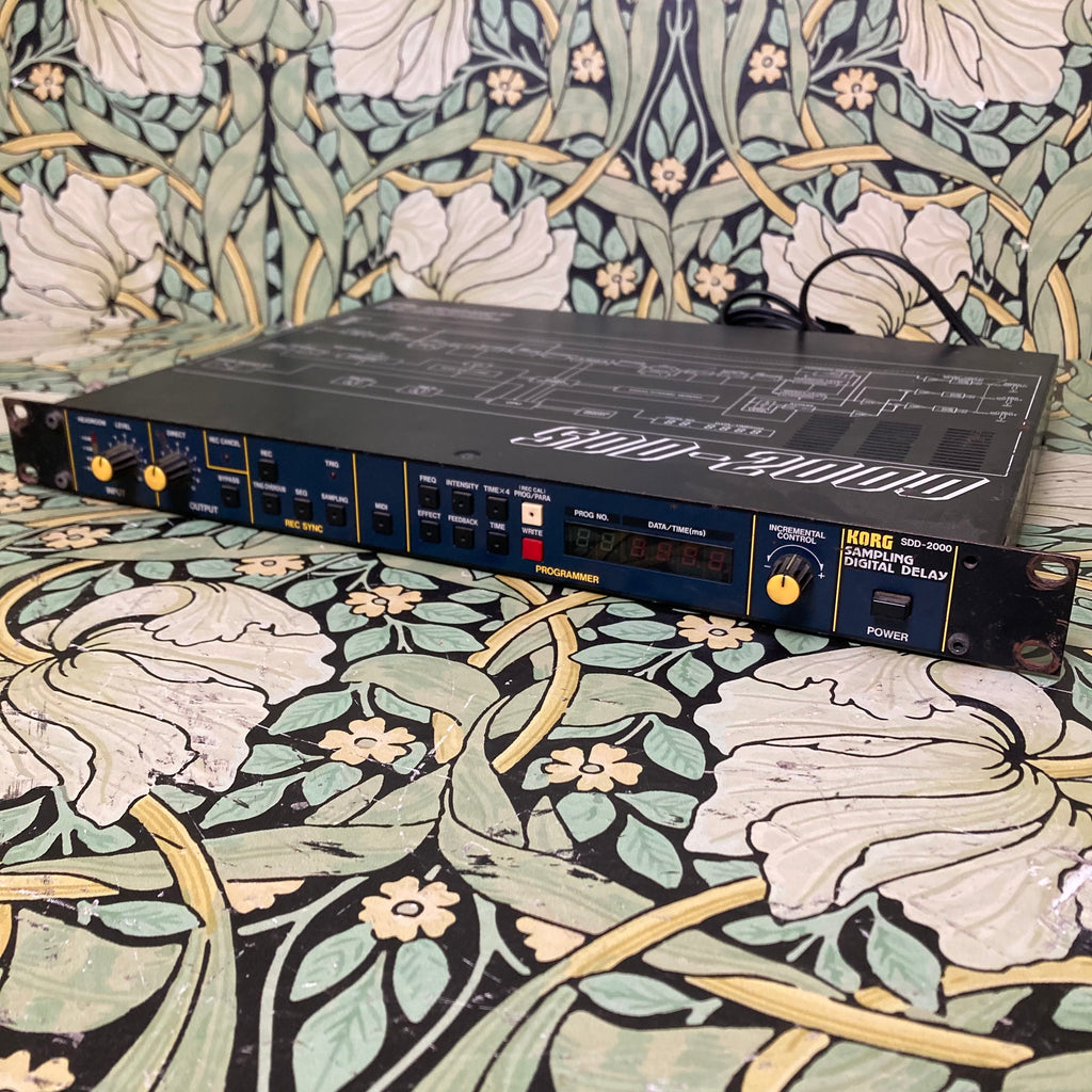 Korg SDD-2000 Sampling Digital Delay – eastside music supply Korg SDD-2000 Sampling Digital Delay – eastside music supply
