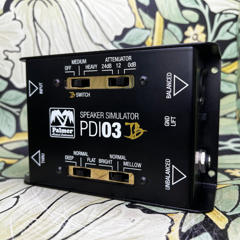 Palmer PDI-03 JB Joe Bonamassa Signature Model Guitar Speaker Simulator DI
