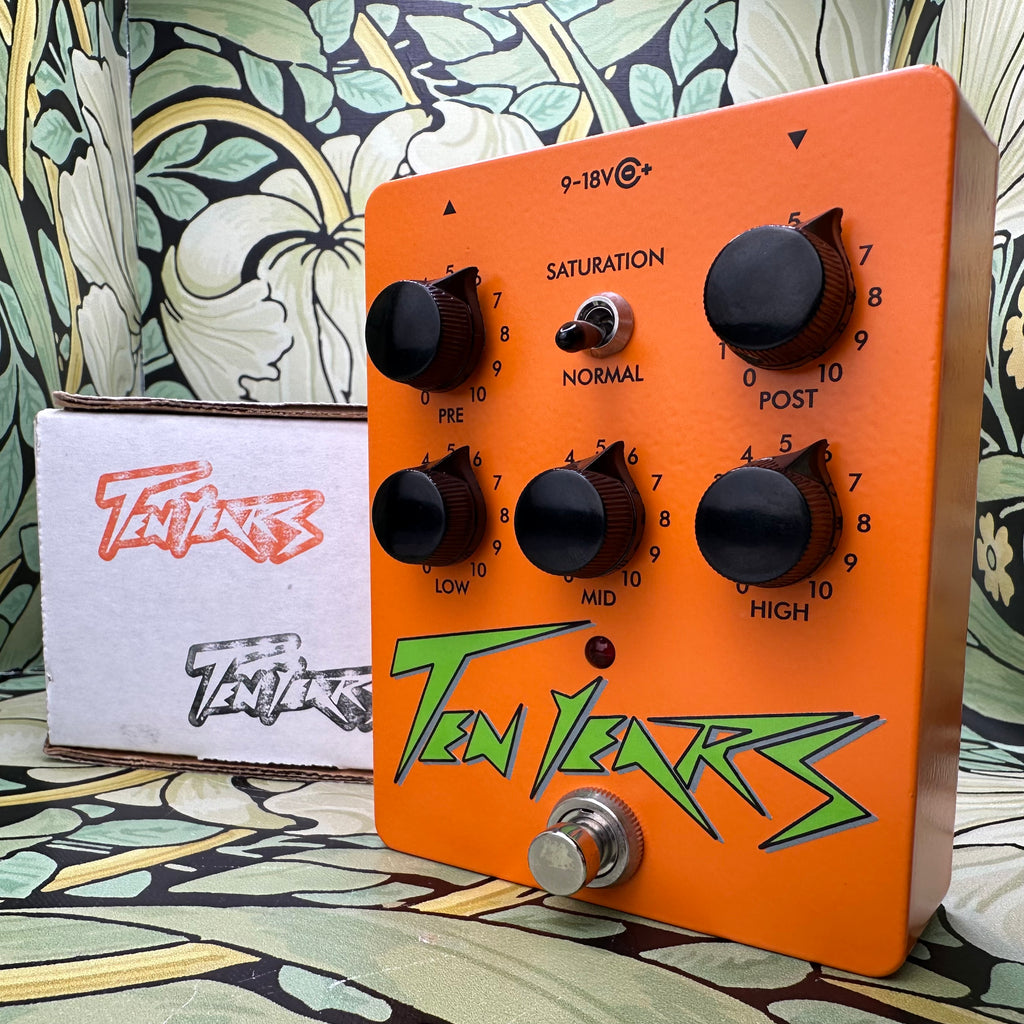 ten years pedal Ten Years – eastside music supply