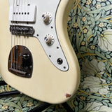 Custom Aluminum Jazzcaster Aged Olympic White