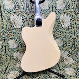 Custom Aluminum Jazzcaster Aged Olympic White