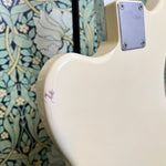 Custom Aluminum Jazzcaster Aged Olympic White