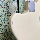 Custom Aluminum Jazzcaster Aged Olympic White