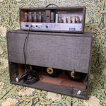 Silvertone 1485 "Six Speakers" Piggyback Amp Head and 6x10 Cabinet