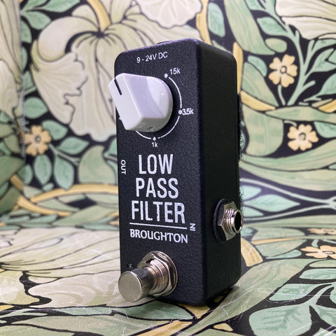 high pass low pass filter pedal Broughton Low Pass Filter – eastside music supply
