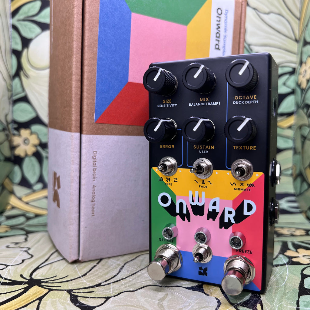 Chase Bliss Onward Dynamic Sampler Prism Edition Black - Used Chase Bliss Onward Dynamic Sampler Prism Edition Black - Used