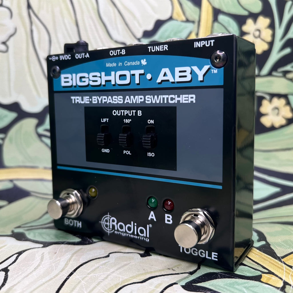 bigshot aby pedal Radial BigShot ABY True-Bypass Switcher