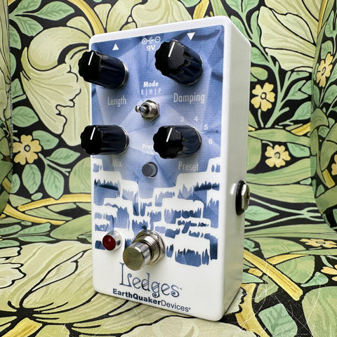 EarthQuaker Devices Ledges Tri-Dimensional Reverberation Machine - Crystal Glacier