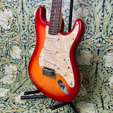 Fender American Deluxe Stratocaster Aged Cherry Sunburst 2006