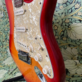 Fender American Deluxe Stratocaster Aged Cherry Sunburst 2006