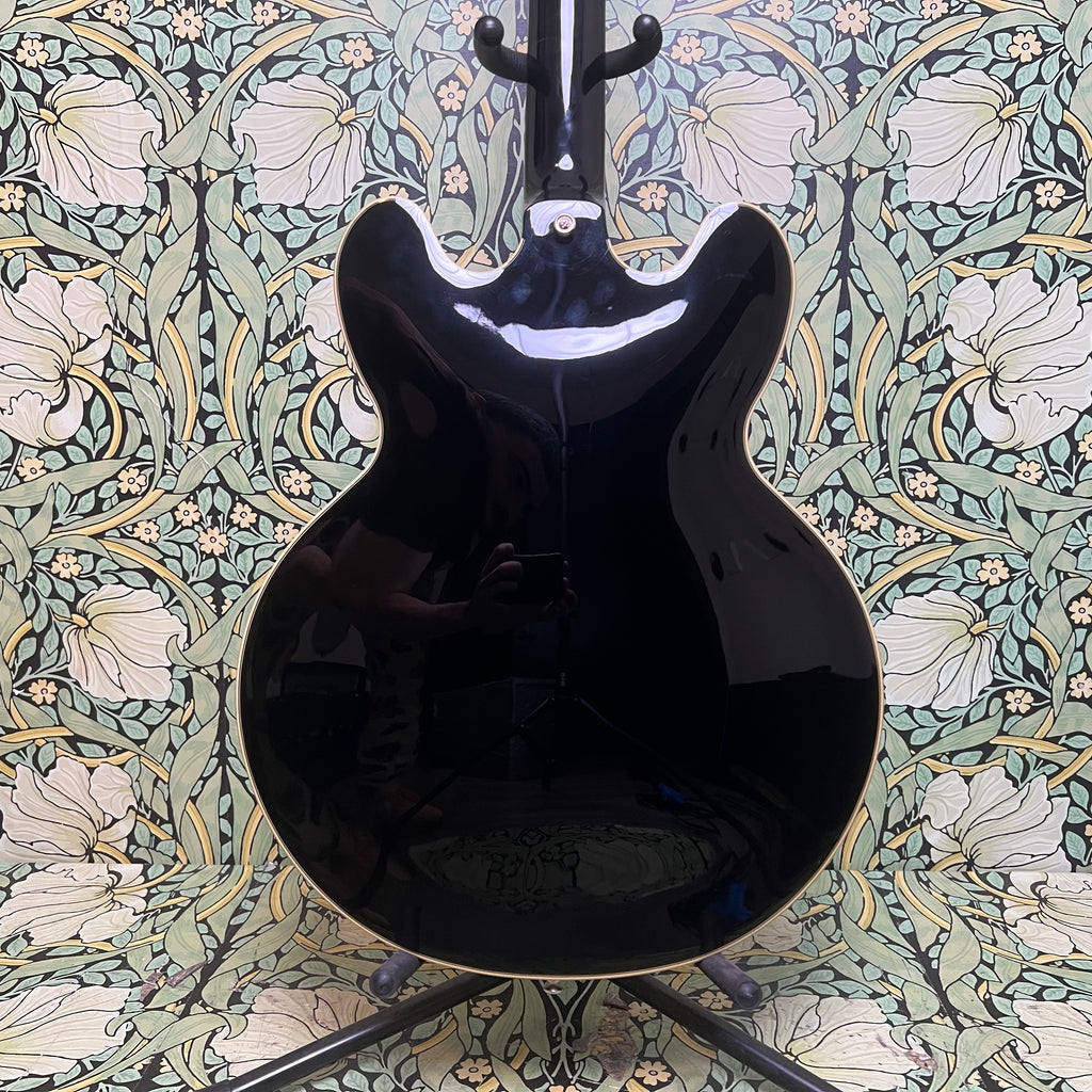 Epiphone Shinichi Ukubata ES-335 Ebony – eastside music supply Epiphone Shinichi Ukubata ES-335 Ebony – eastside music supply