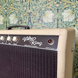 Fender Vibro King 3x10 Combo Amp Blonde 1993