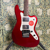 Squier Paranormal Rascal HH Bass Candy Apple Red 2025