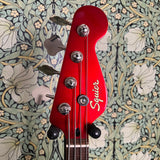 Squier Paranormal Rascal HH Bass Candy Apple Red 2025