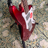 Squier Paranormal Rascal HH Bass Candy Apple Red 2025