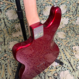 Squier Paranormal Rascal HH Bass Candy Apple Red 2025