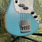Fender JMJ Roadworn Mustang Faded Daphne Blue 2023