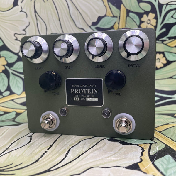 ギター Browne Amplification PROTEIN V3 Amazon.com: Browne Amplification Protein Dual Overdrive