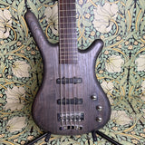 Warwick Teambuilt Corvette 5-String Bass Trans Black 2015