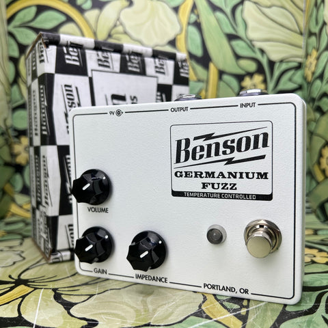 Benson Amps Germanium Fuzz Solar White - Used