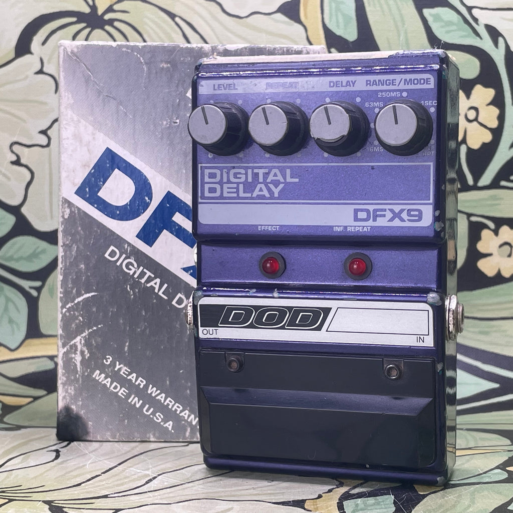 DOD DFX9 Digital Delay – eastside music supply DOD DFX9 Digital Delay – eastside music supply