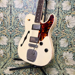 Castedosa Guitars Marianna Semi-Hollow Aged Vintage White