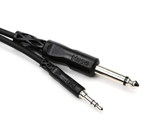 Hosa CMP-103 3.5mm TRS to 1/4" TS