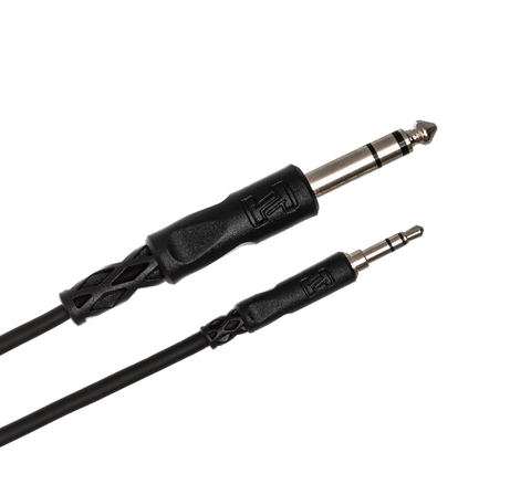 Hosa CMS-105 5ft 3.5mm to 1/4" TRS Cable