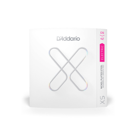 D'Addario XS 09-42 Coated Nickel Wound Super Light Electric Guitar Strings