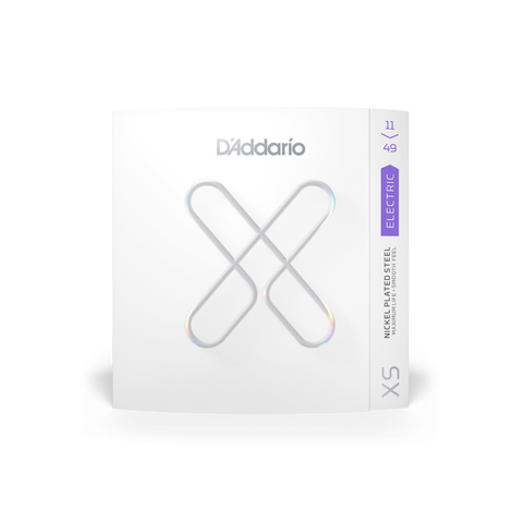 D'Addario XS 11-49 Coated Electric Nickel Wound Medium Electric Guitar Strings