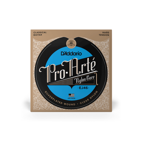 D'Addario EJ46 Pro-Arte Hard Tension Silver Nylon Strings