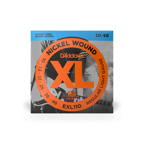 D'Addario EXL110 10-46 Regular Light Electric Guitar Strings