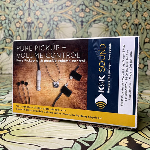 K&K Pure Mini Acoustic Pickup + Volume Control